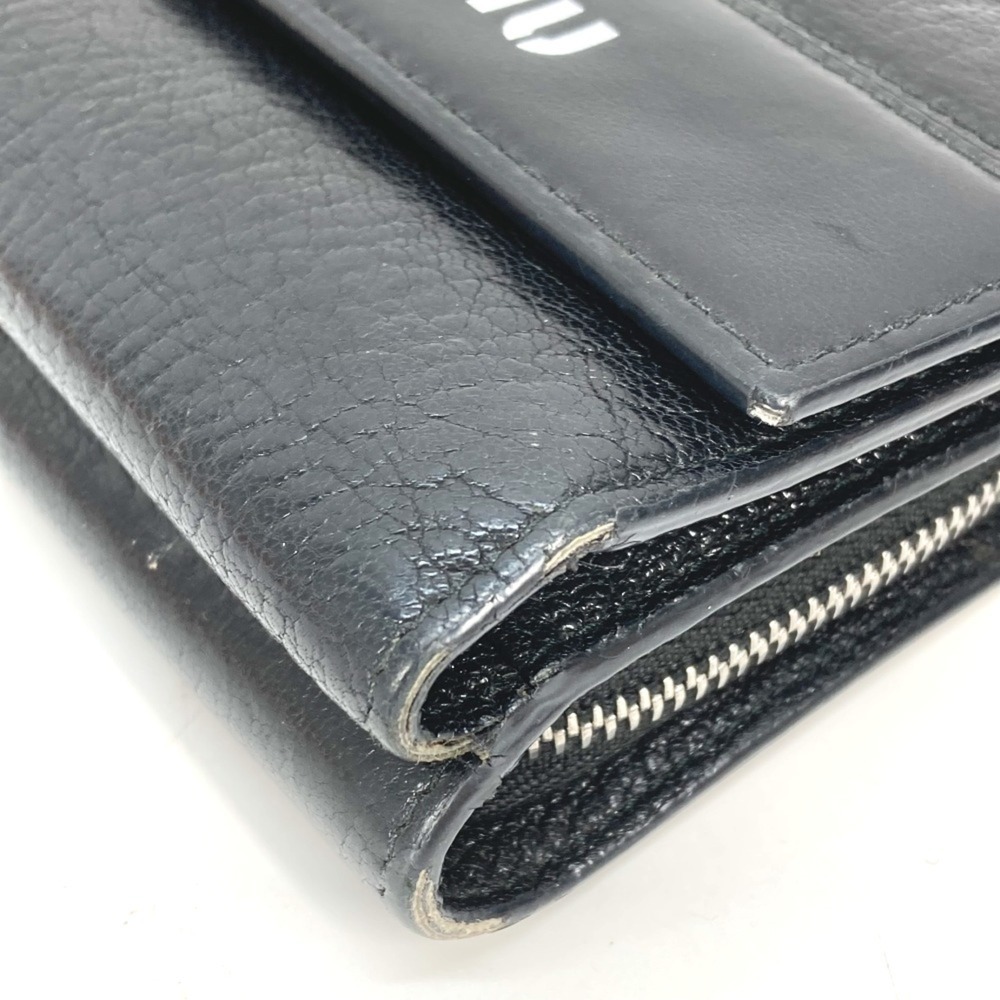 Miu Miu Miu 5ml014 Bicolor Compact Wallet Tri-Fol… - image 6